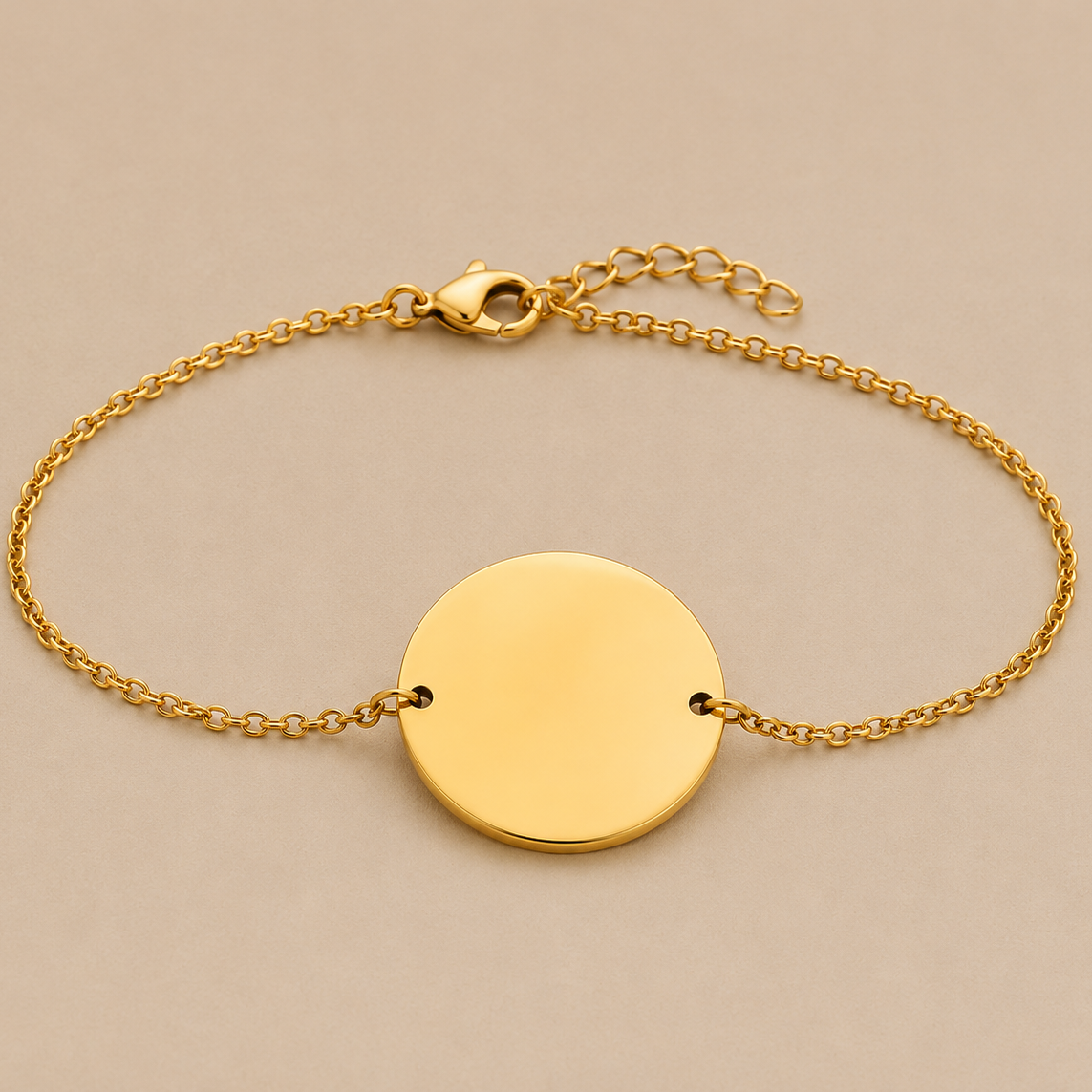Large Disc Bracelet