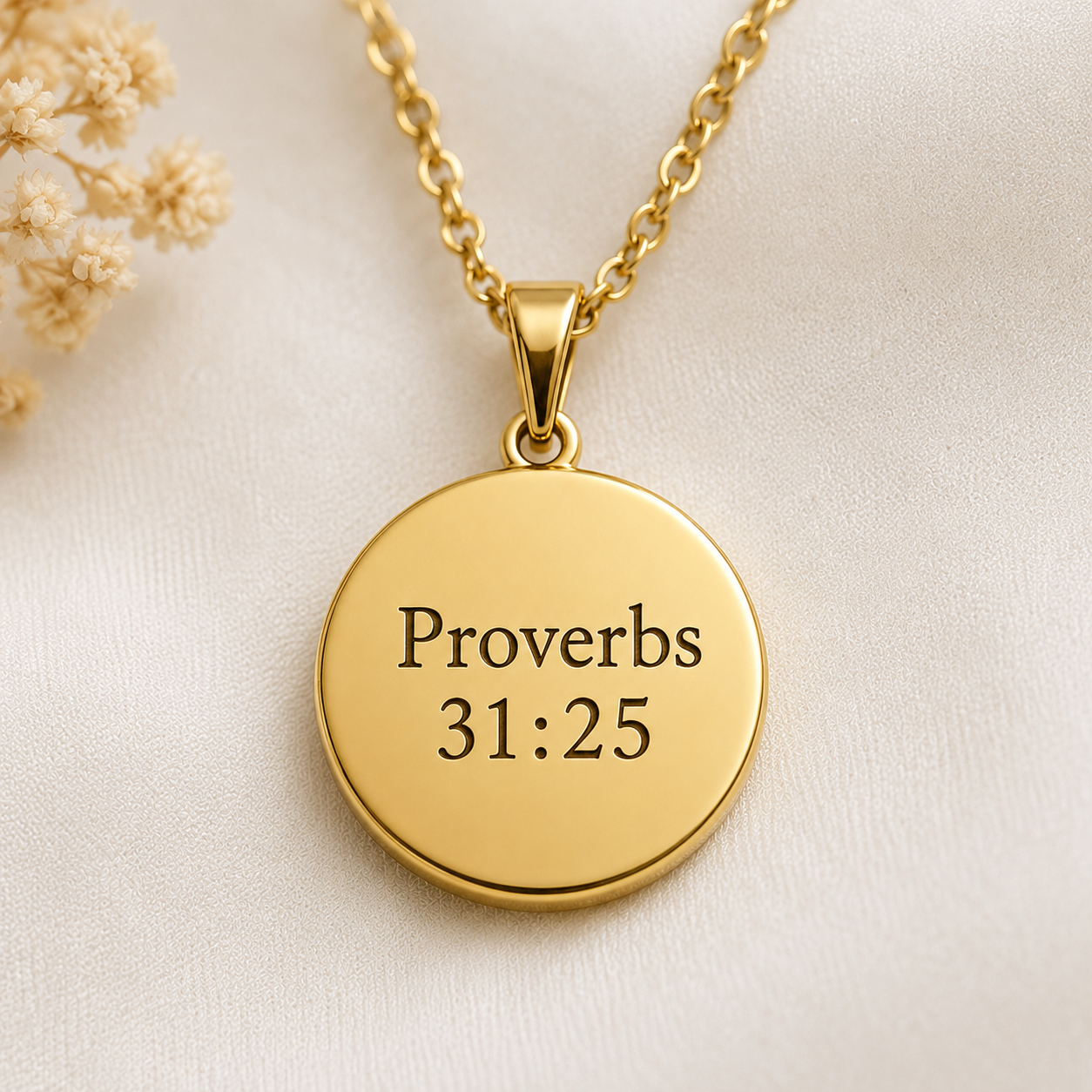 Classic Disk Necklace
