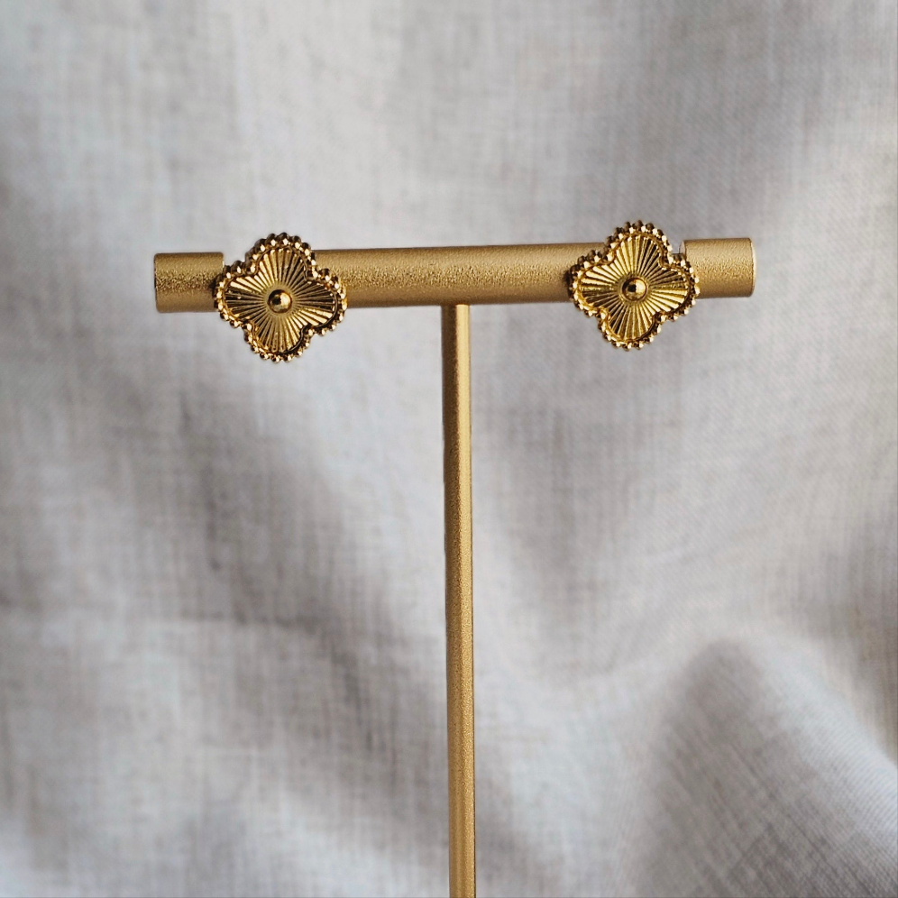 Classic Clover Stud Earrings