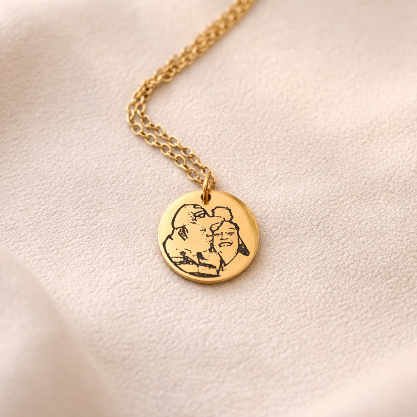 Classic Disk Necklace