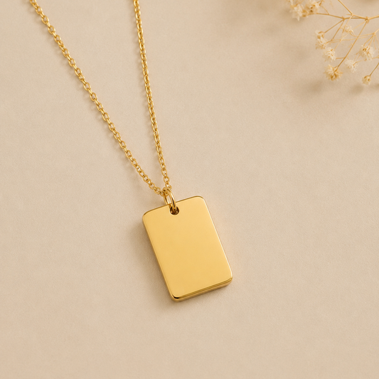 The Keepsake Tag Necklace