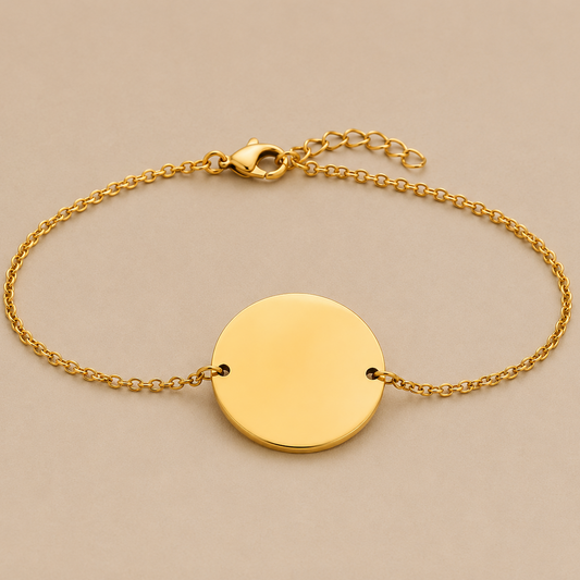Large Disc Bracelet