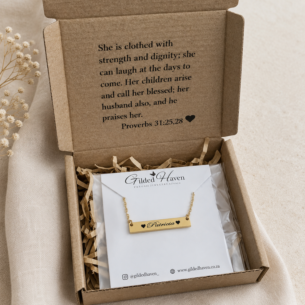 Gift Packaging and Personalisation