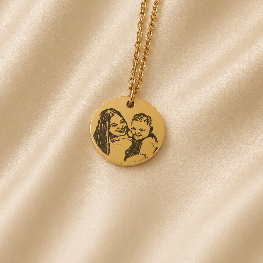 Classic Disk Necklace