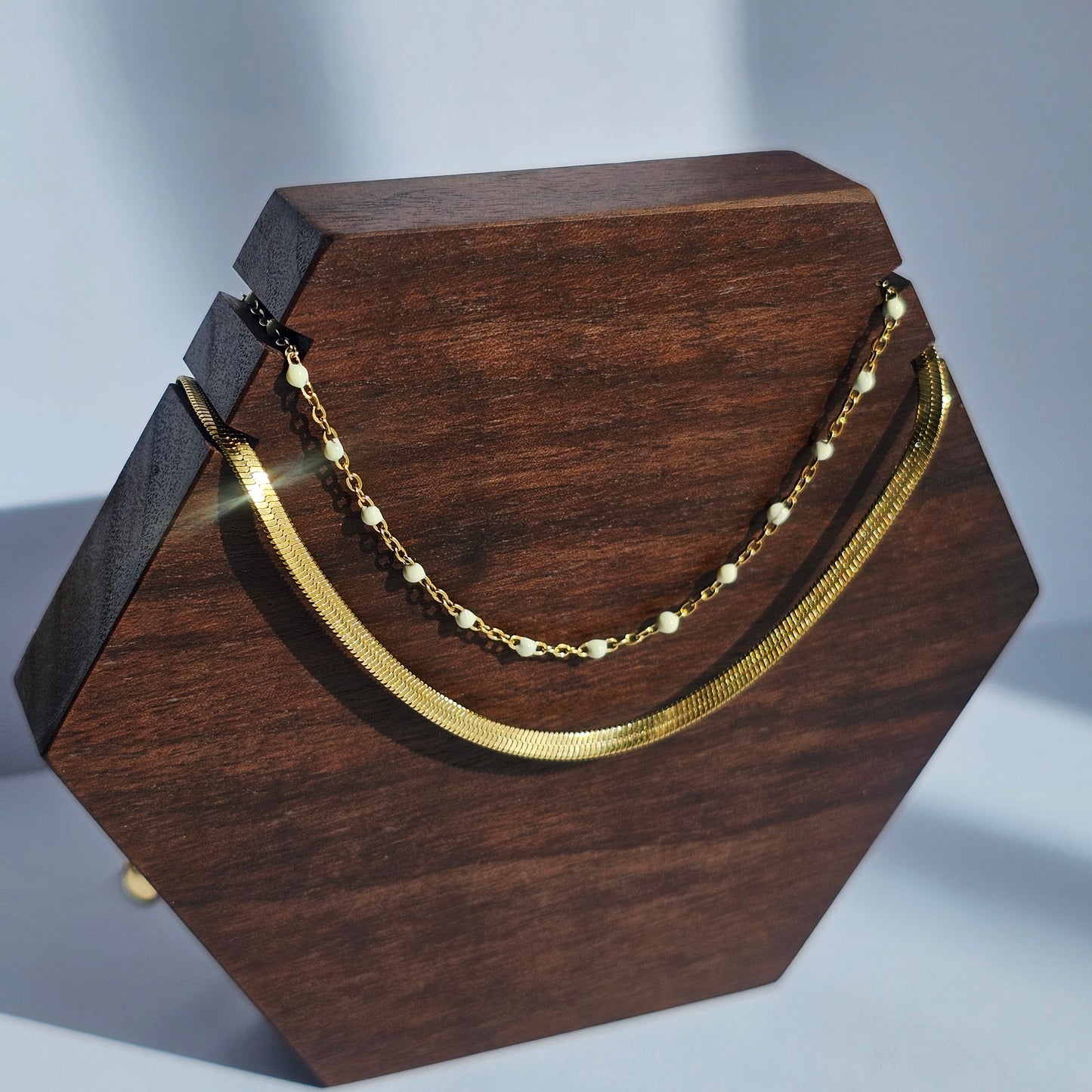 Elegant Enamel Chain [sold separately]