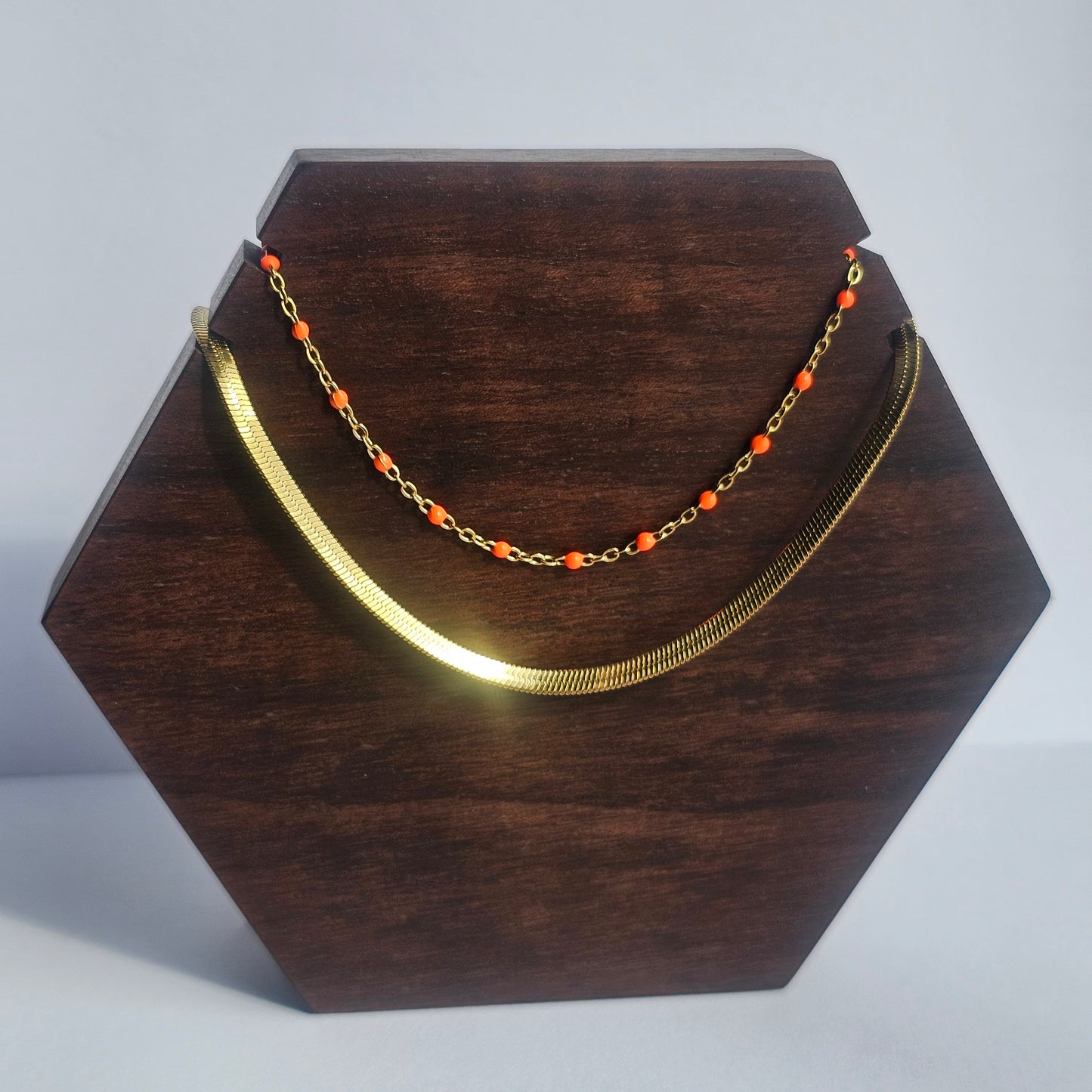 Elegant Enamel Chain [sold separately]