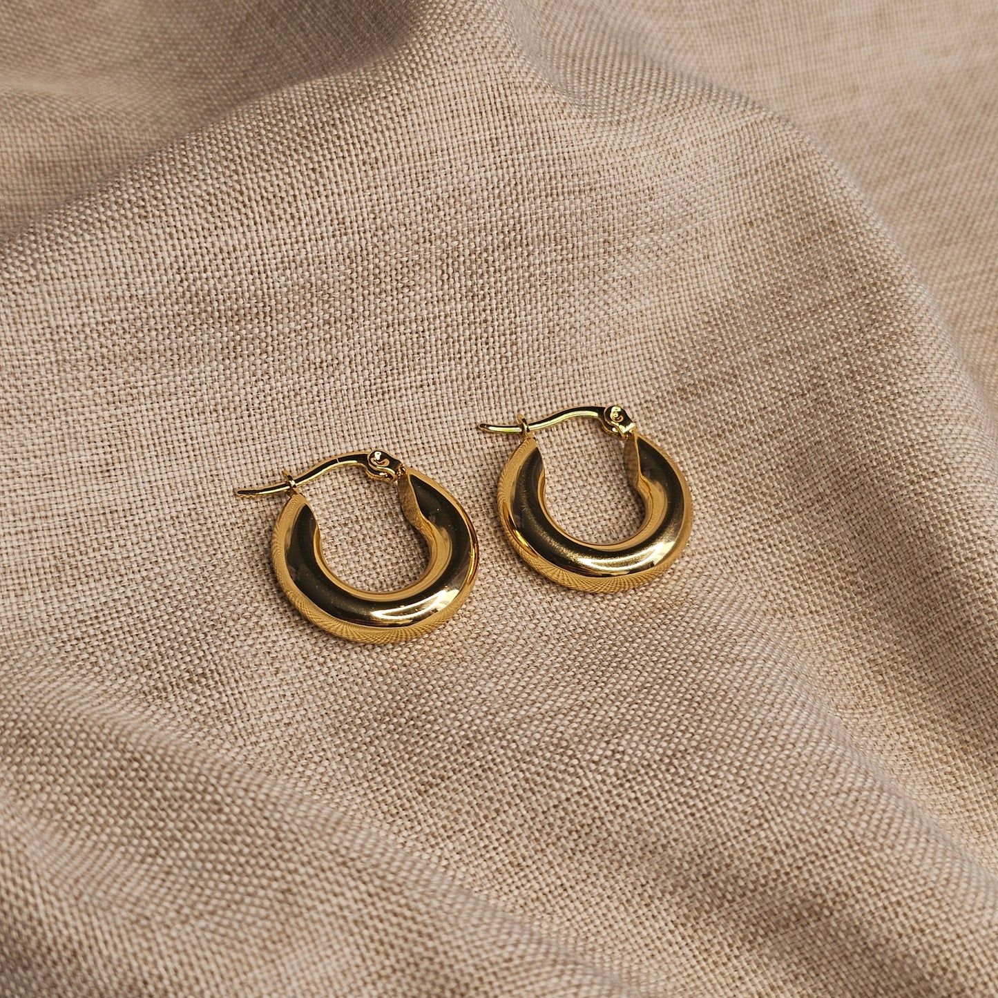 The Radiant Core Hoops